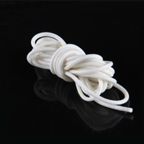 White non-slip sealing strip solid waterproof silicone round strip silicone rubber foam high temperature resistant round sponge soft strip