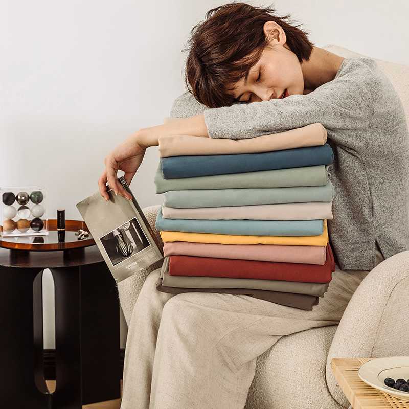 Autumn and winter cotton brushed separate quilt cover imitation velvet cotton quilt cover single double dormitory warm quilt cover single piece bedding