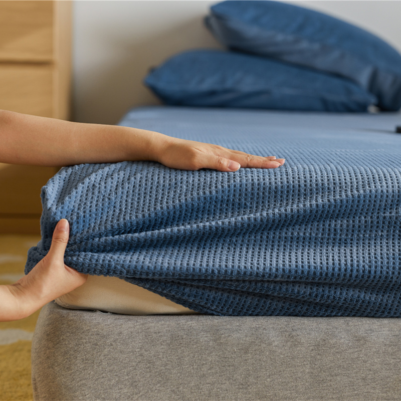 Winter Warm single beds Kashuav Gvet Bed Cover Mats Dream Protective Sleeves Thickened 1 5 1 8 2 0m