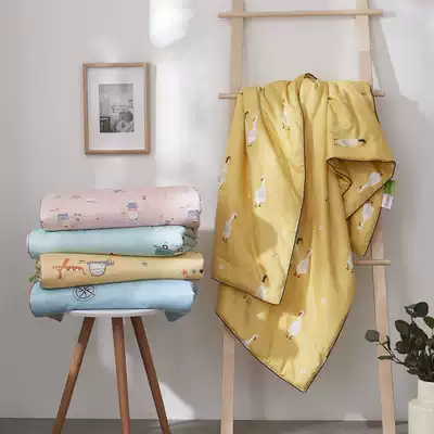 Mosquito repellent 60 long-staple cotton class A children summer quilt cotton quilt kindergarten quilt single air-conditioned quilt