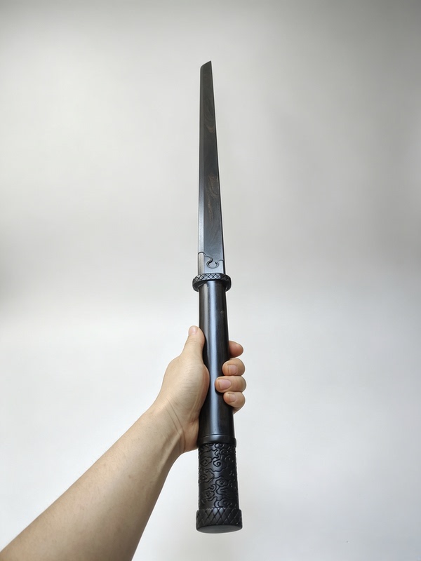 Rosewood Tang-Style Horizontal Knife, Wooden Knife Length 105cm Cm, Solid Wood, One-Piece Texture, Fine Texture, Solid Hardwood Rosewood Tang-Style Horizontal Knife, Wooden Knife Length 105cm Cm, Solid Wood, One-Piece Texture, Fine Texture, Solid Hardwood