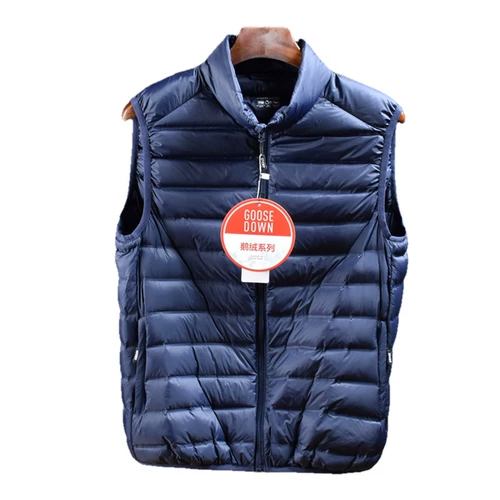 Водонепроницаемая бархатная ткань, демисезонный удерживающий тепло жилет с пухом, майка топ, куртка, гусиный пух