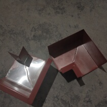 Villa aluminum alloy gutter rain sink drop gutter eaves to sink gutter eaves to sink Yang corner house cornice corner