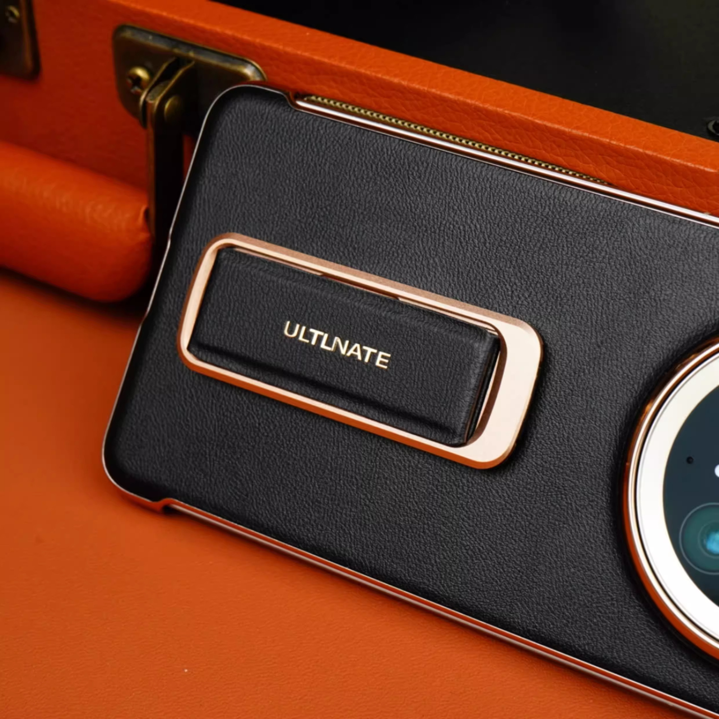 Телефон протектор объектива  适用华为mate70pro手机保护壳70rs超薄散热无边框防摔商务皮质保护套 No brand