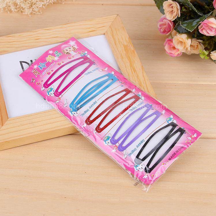 Offer 5 pairs of hair clips, press clips, pair clips, hair clips, BB clips, children's headwear, hair accessories, one yuan, two yuan accessories