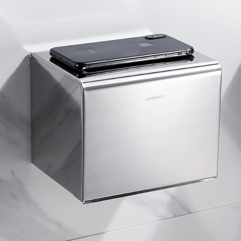 Nine Shepherd Lengthened Space Aluminum Toilet Paper Shelf Toilet Paper Box Toilet Paper Box Makeup Room Toilet Paper Box Waterproof Toilet Paper Shelf