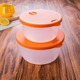 hộp cơm điện lock&lock ejr226ivy (2 lít) Dung lượng lớn nhựa giòn đặt hộp ăn trưa cho học sinh lò vi sóng bát tròn tủ đông lưu trữ hộp ăn trưa có nắp - Hộp cơm điện sưởi ấm hộp cơm hâm nóng magic