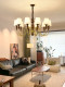 American Retro Chandelier, Living Room Main Light, Master Bedroom, Dining Room, Study Room Light, French Mid-Century Style, High-End Feel, Homestay Lighting Fixtures