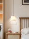 American Retro Small Chandelier, Master Bedroom Bedside Lamp, Country Style Entryway Bar Counter Creative Pleated Pendant Light Fixture