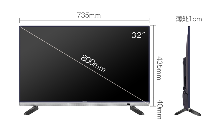 giá tivi samsung 65 inch TV màn hình mỏng Rongshida đặt màn hình phẳng 32 inch màn hình LCD Full HD Blu-ray tivi sony 55x7500h