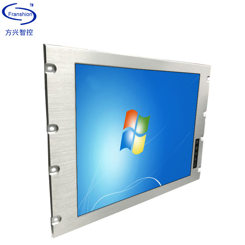 19 inch computer screen Industrial touch display capacitive touch screen enclosure type shelves-style screen monitor