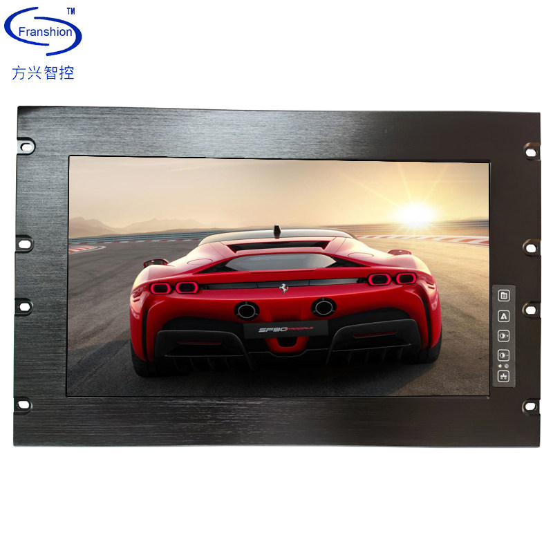 17 3 inch upper frame industrial display rack display screen resistance touch screen touch wide screen monitoring monitoring