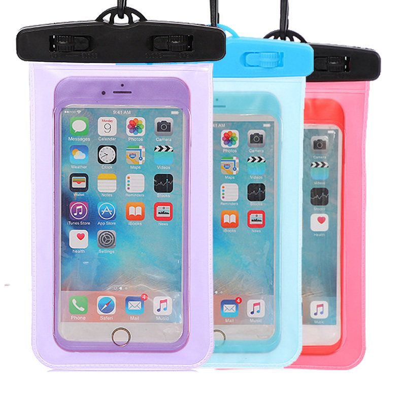 Mobile phone waterproof bag diving touch screen GM Apple Huawei swim drift bag waterproof bag hanging neck phone waterproof cover