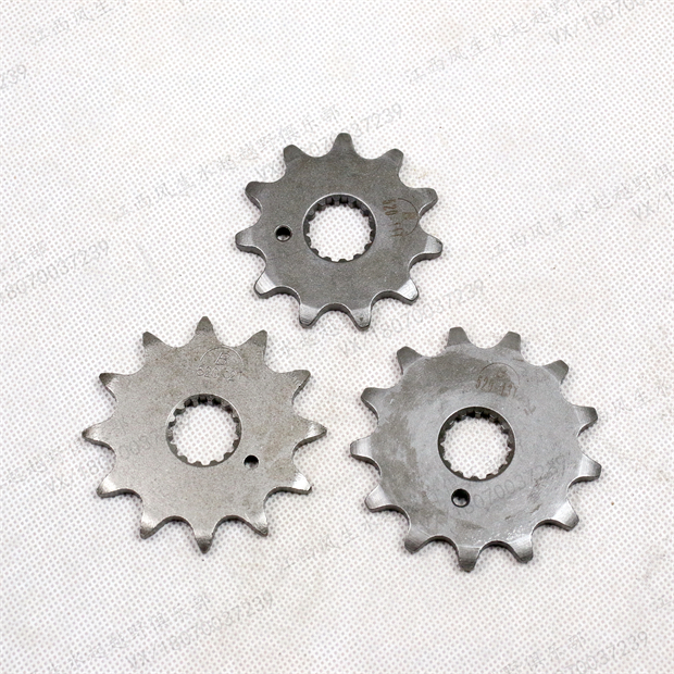 Constant ship Two punch 250 small large fluted disc small sprockets 1 4 inches sleeve wrench front small toothed chain disc Longxin MT250 Mountain leaves DT230