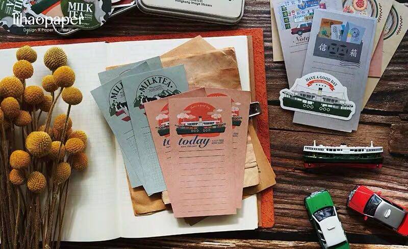 Taiwan Lihaopaper Hong Kong Impression Retro Hand Ledger Convenience Stickup Pence Pence Pence Pail