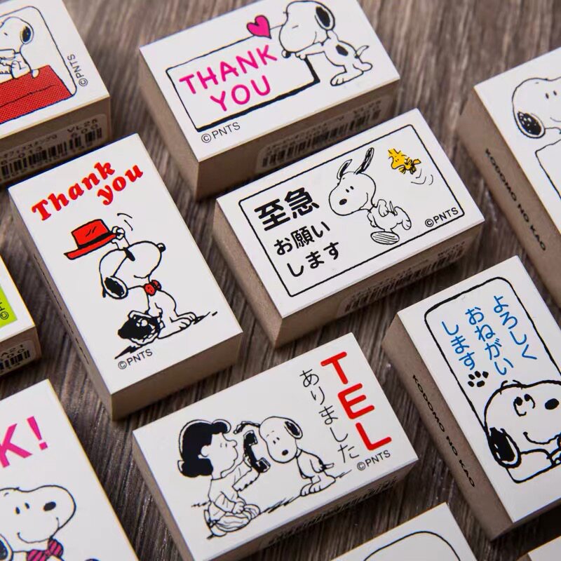  Japanese Kodomo Snoopy Snoopy Elementary school children seal teachers with encouragement badge