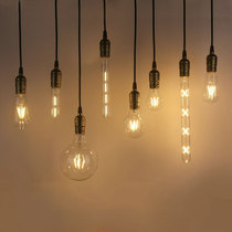 Edison E27 large screw port retro imitation tungsten LED bedroom warm light energy saving light bulb tip bubble pull tail