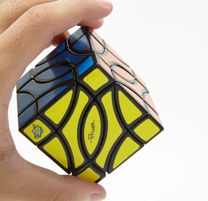 蓝蓝 Black Rubik's cube, children's sticker, smart toy