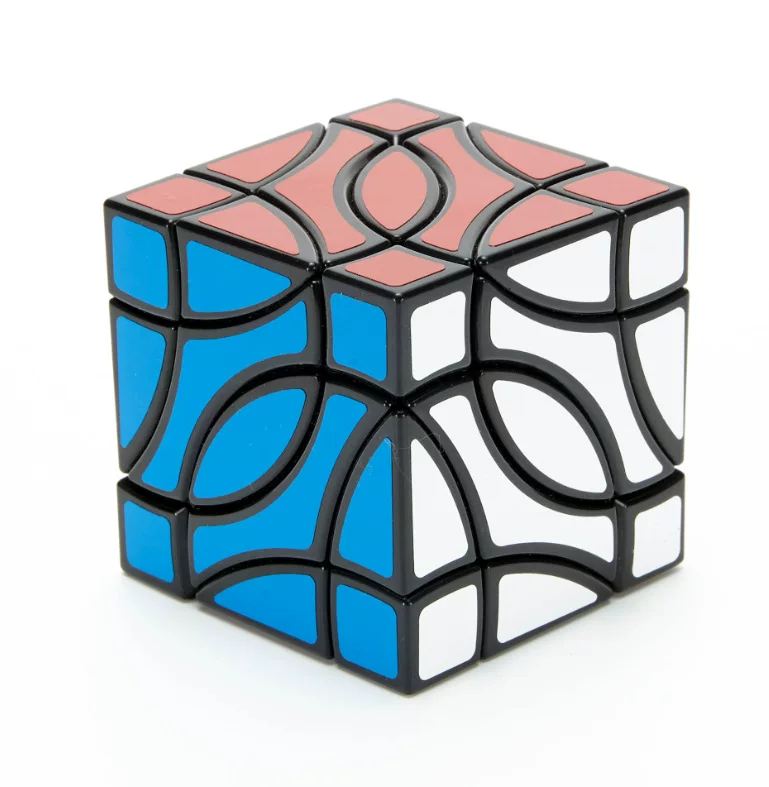 蓝蓝 Black Rubik's cube, children's sticker, smart toy