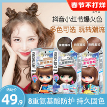 Schwarzkopf Foam Hair Dye Pure Plant Female Hair Dye Cream Dye 2021 Popular Colors at Home