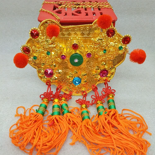 Буддийские поставки на юге Фуцзянь, традиционные аксессуары идиомы на юге Фуцзянь и новая шелковая золотая медаль 24K Золотой Будда также готов предоставлять продукты