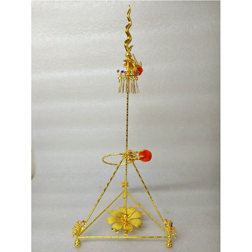 Буддийская статуя магическая поставка инструментов, нежха три принца оружия орудия Qiankun Circle Supply.