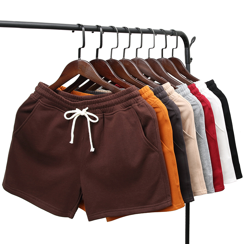 Ultra-Short Pure Cotton Shorts, Three-Quarter Length Shorts for Men, Summer 3/4 Length Casual Sweatpants, Running Fitness Sports Pants