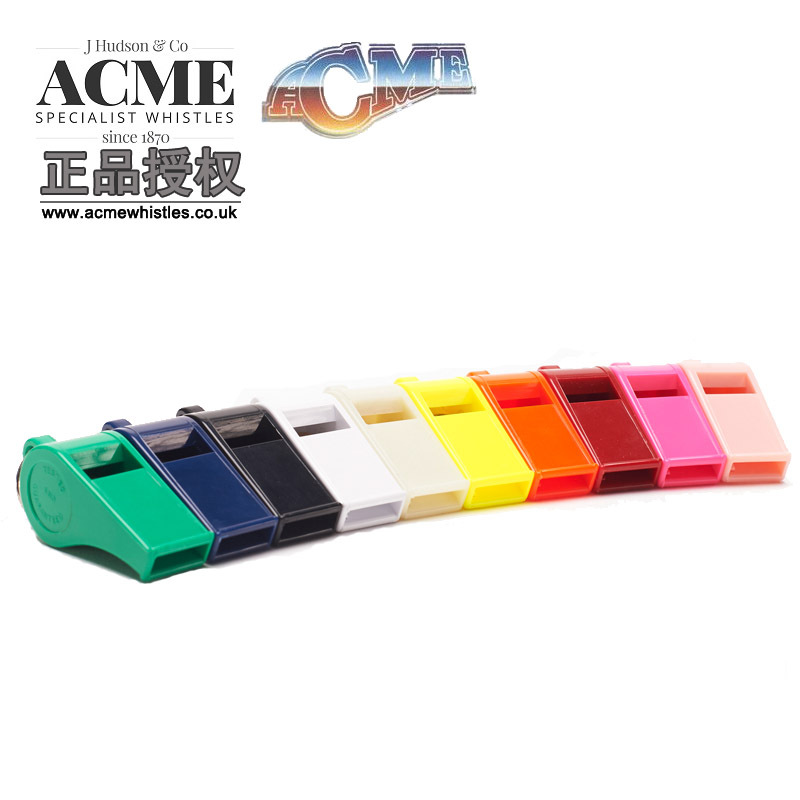 Acme660 Referee Whistle, Football Whistle, Coach Whistle, Special Personal Distress Whistle with Exquisite Wrist Strap