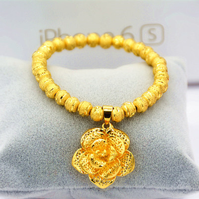 Year of the Monkey Hot Eurocoin Gold Transfer Beads Monkey Rose Lucky Bag Jewelry Korea Korean Bracelet Bracelet