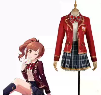 偶像大師灰姑娘五十嵐響子島村卯月制服cos