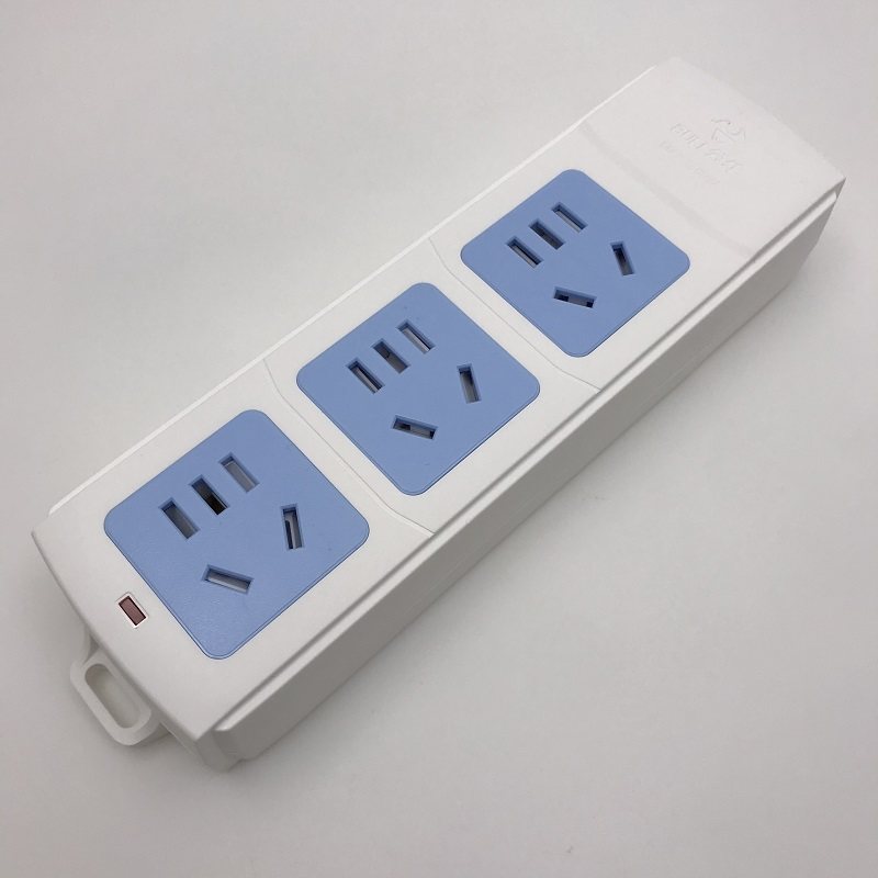 Bull Wireless Socket Without Wire Platoon GN-A03 Weak Electric Case Tow Wire Patch Board Plugboard 3 Insertion Jack