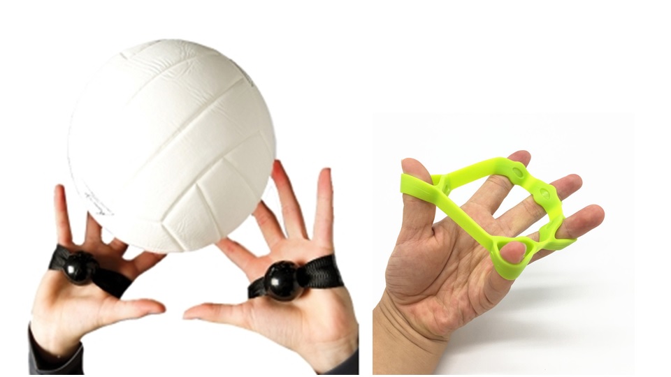 Beauty Luteer Volleyball Training Equipment Volleyball Professional Ball Transfer Hand Type Corrective Aids Plus Hand Type Resistance Band