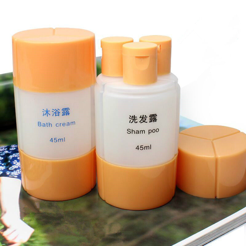 Travel packing bottle package portable toiletriesBathroom bag men's shampoo bathroom travel empty bottle tourism supplies