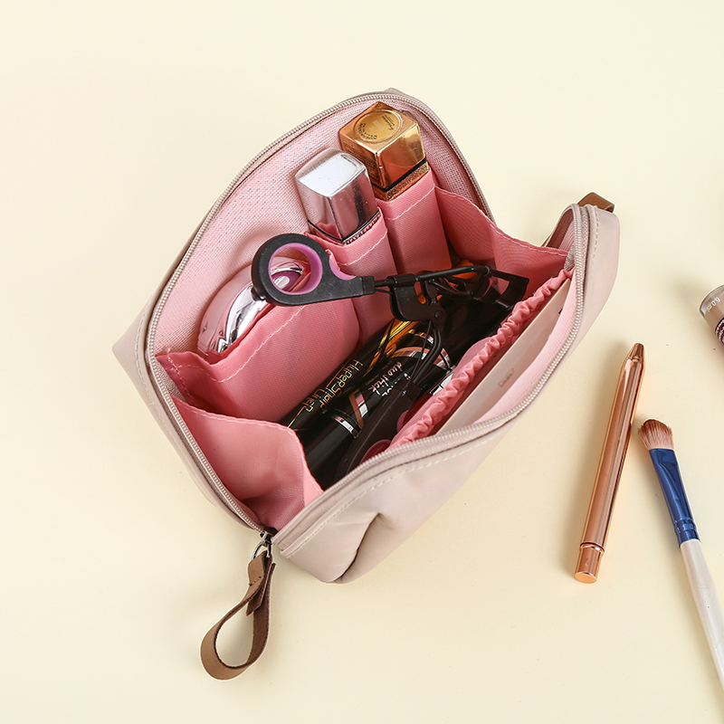 Lipstick Bag Mini Cosmetic Bag Female Portable Hand-held Makeup Bag Travel Box Small Cosmetic Storage Bag