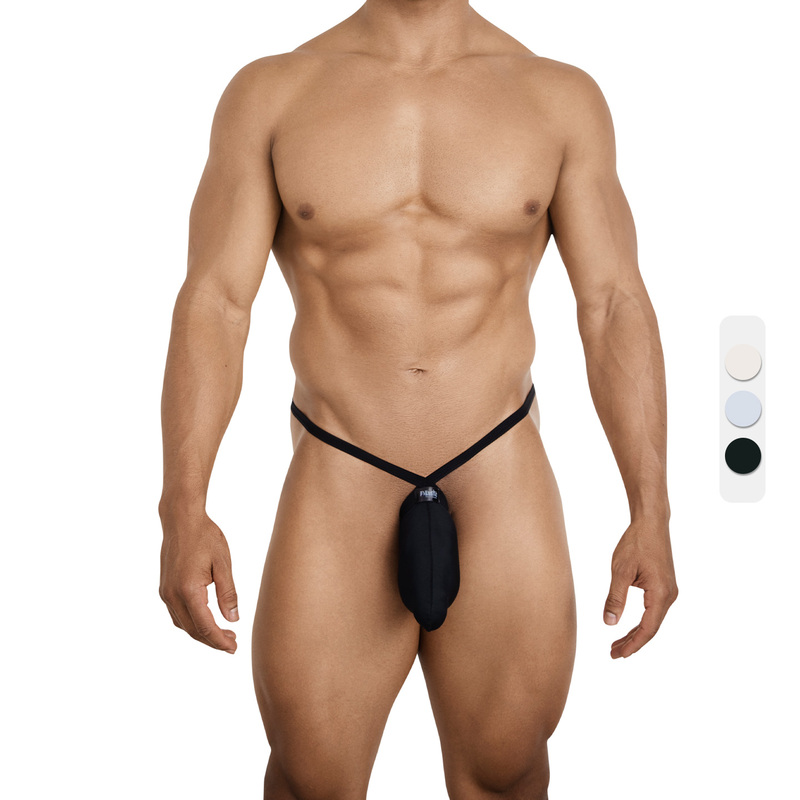 Pikante Sexy Elephant Trunk Pouch Men's Thong Ultra-Thin High-Elastic String Simple Erotic Sports 26085