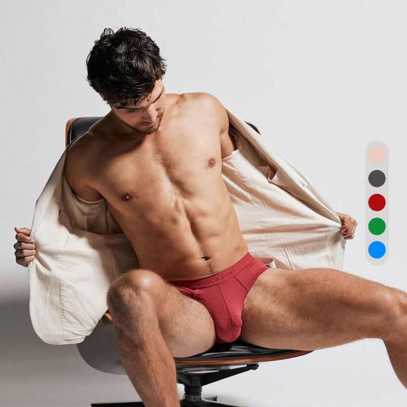 Cocksox Sexy Triangle Men's Underwear Modal High Elasticity Soft Breathable Three-Dimensional U Convex Pouch Cx76 Cocksox Sexy Triangle Men's Underwear Modal High Elasticity Soft Breathable Three-Dimensional U Convex Pouch Cx76