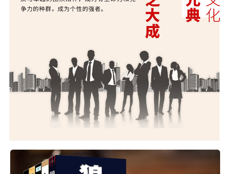 受益一生的五本书  狼道+墨菲定律 +人性的弱点+鬼谷子+羊皮卷全集 图5