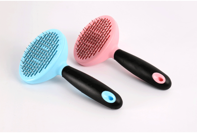 Tiffany thú cưng cung cấp chó chải lông gấu bông vàng mở nút kết hợp mèo chó kim chải chó - Cat / Dog Beauty & Cleaning Supplies 	lược chải tơi lông chó