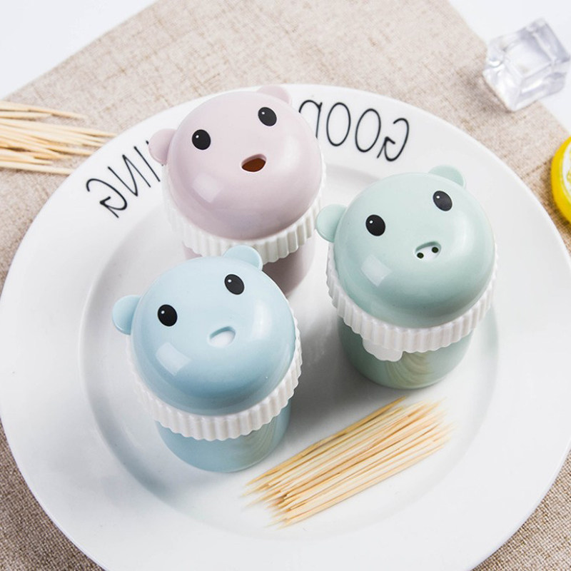 Press Toothpick Box Creativity Automatic Pop-up Nordic Ins Dining Room Personality Toothpick Cylinder Home Upscale Toothpick Jar