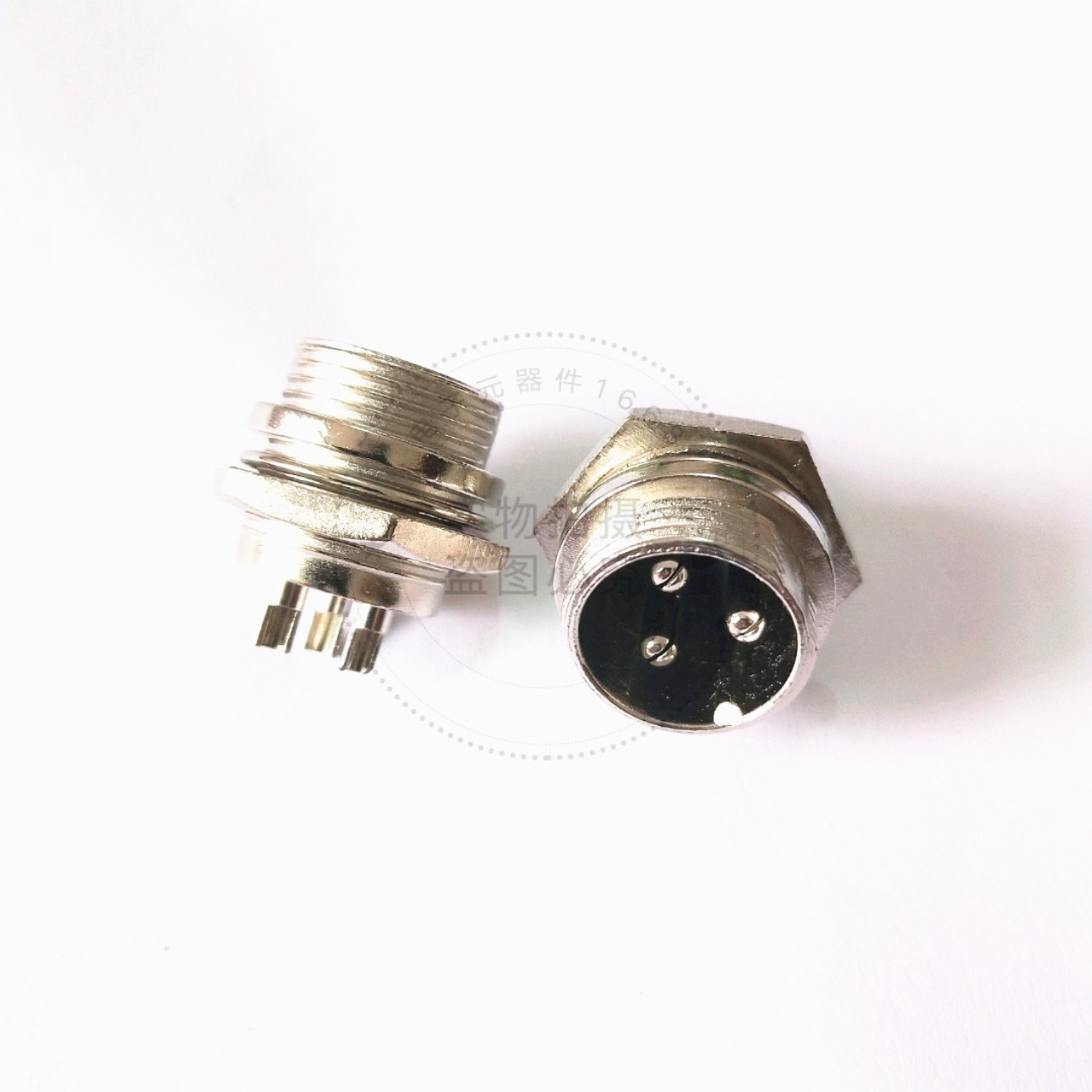 Connector Copper docking air plug socket GX16 - 3 core extended public plug - in airline bus head