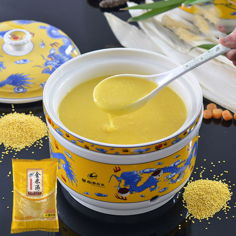 Millet Liaoshen Jinmi Soup Hotel Semi-finished Ingredients Seasoned Instant Soup Sea Cucumber Porridge Hot Instant 2kg