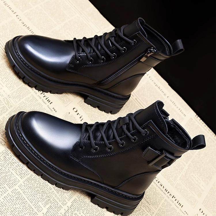 Фирменные новые ботинки Martin; сезон осень-зима; коллекция 2025 года; женские ботинки на толстой подошве в британском стиле; полусапожки; тонкие ботинки; мотоциклетные женские ботинки