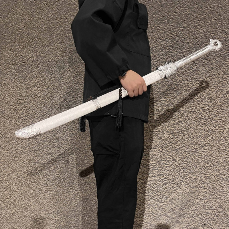 绣春刀唐横刀竹质带鞘锦衣卫佩刀古装cos表演道具木刀_COSPLAY配件_淘宝