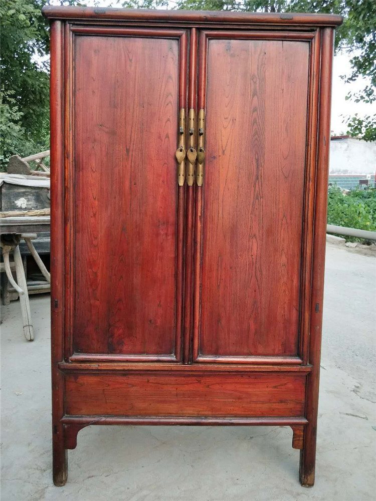 The Ming and Qing Classical Old Home Furniture Old Objects Secondhand Wood Cabinet Cabinet Containing Cabinet Bookcase Folk nostalgic Republic of China Old Antiquity