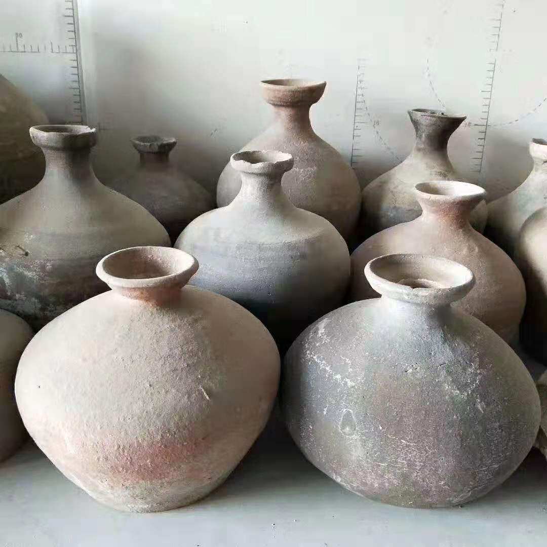 Nostalgia Old Objects Fittings Creative Vase Old Pottery Tank Drink Tea Shop Farmhouse Decoration