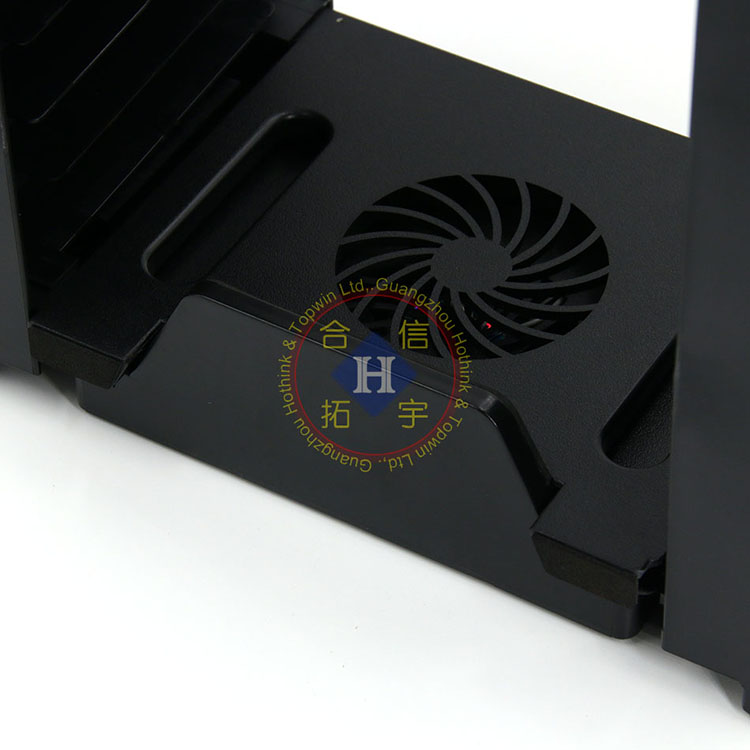 Giá lưu trữ đĩa trò chơi PS4 Lưu trữ khung làm mát thẳng đứng Xử lý bộ sạc đa chức năng phụ kiện một mảnh - PS kết hợp dây cáp type c