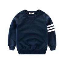 27kids Pure Cotton Boy Clothing Spring Autumn Clothing Children Boy Sports Sweatshirt Slim Fit Baby Long Sleeve Undershirt Spring Dress