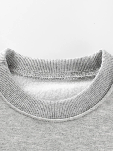 Осенняя детская бархатная утепленная толстовка, детский демисезонный робот для мальчиков, детская одежда