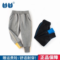 27kids brand childrens clothing cotton summer thin model 2021 new childrens pants baby sports trousers boys