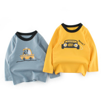 27kids brand childrens clothing autumn childrens long sleeve T-shirt boys base shirt baby leisure sports cotton autumn clothes